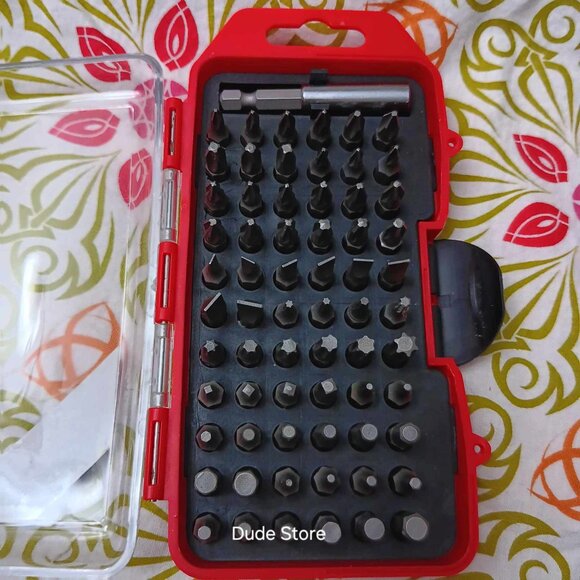 Stalwart Screwdriver Bit Tips - Fits 1/4" - Complete Set 67 Pieces *New Open Box - Picture 2 of 2